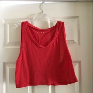 AEROPOSTALE cropped athletic/multi use top